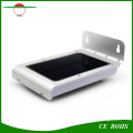 Impermeable al aire libre 24 LED sensor de luz solar Panel Sensor de movimiento PIR LED Lámpara solar 2 modos de luz para patio Jardín pared